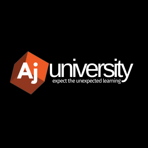 Aj university Logo